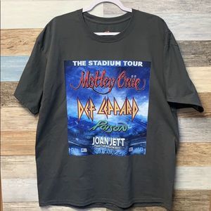 Motley Crue 2020 Stadium Tour Shirt, XL